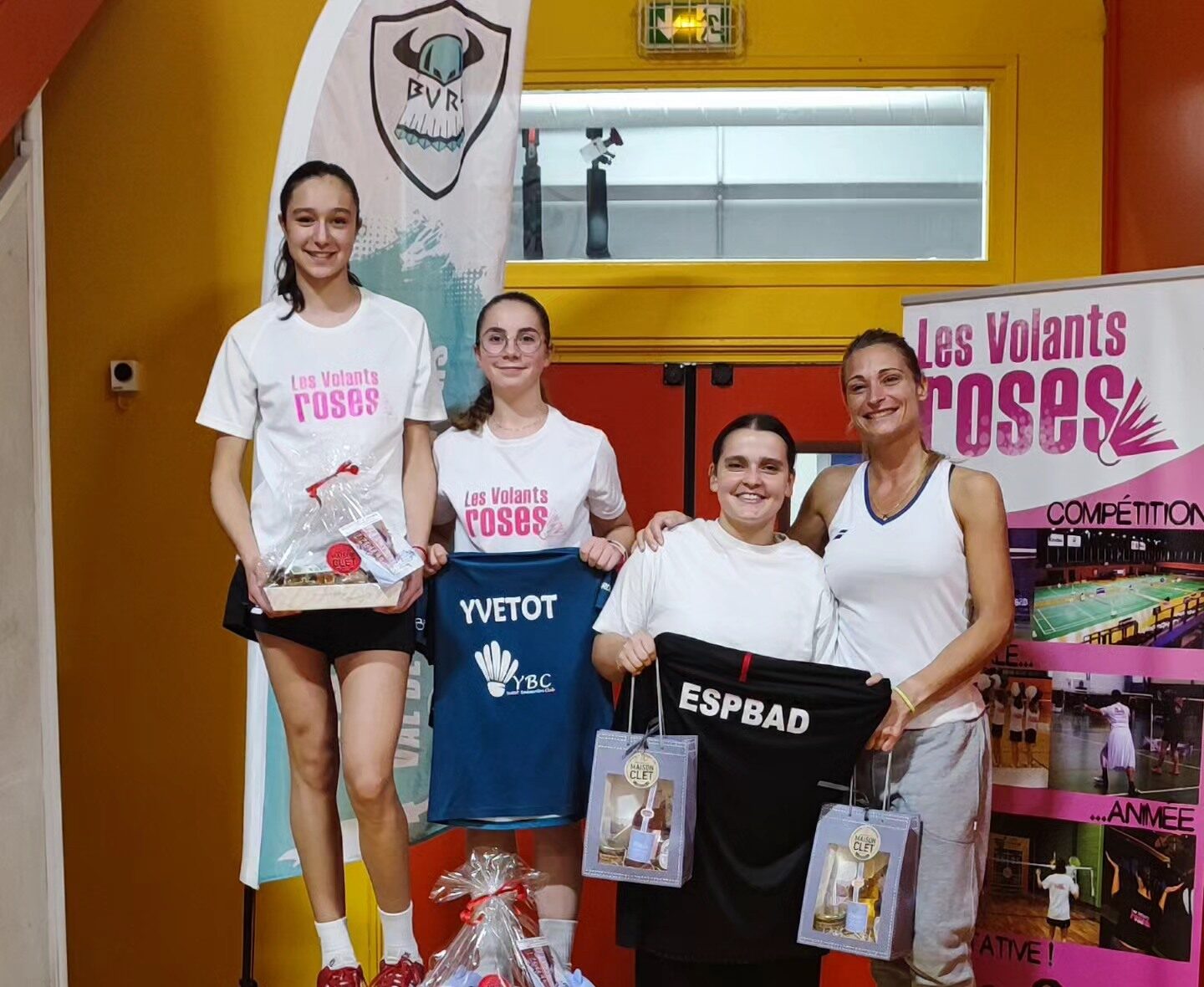 Résultats de la 10ème édition des Volants Roses.