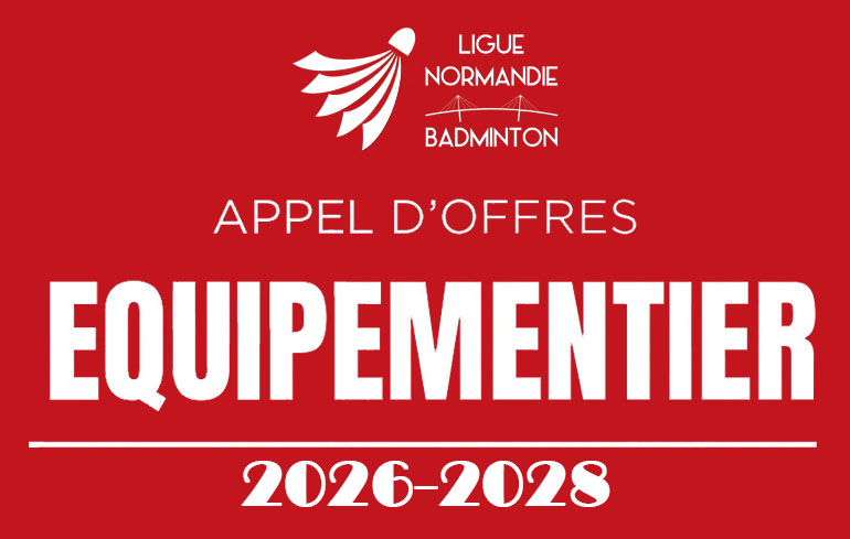 Appel d’offres Équipementier 2026-2028.