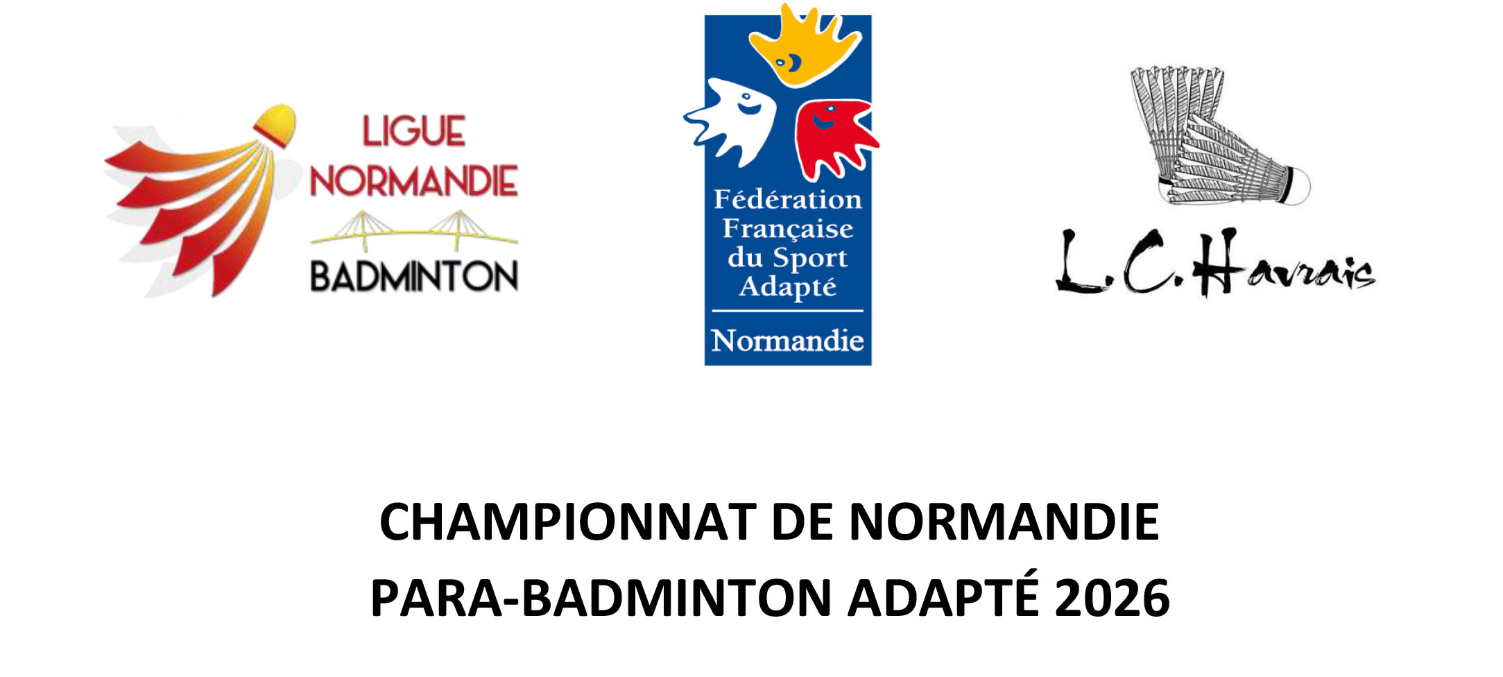 Normandie Para-Badminton Adapté 2026.